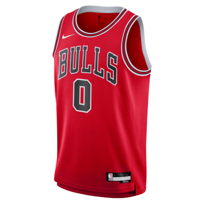 Coby White Chicago Bulls 2024/25 Icon Edition Big Kids' Nike